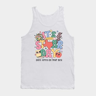 It's Star Day Don't Stress Do Your Best, Test Day, Testing Day, Texas Testing Tank Top